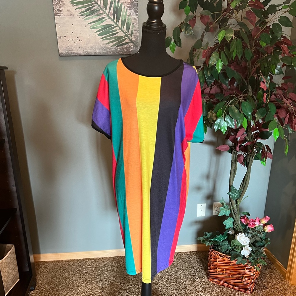 Happy Pride Day Dress 2XL